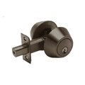 Tell Single Cylinder Grade 3 Deadbolt, SCC, KA4, Oil Rubbed Bronze DB3060-SC-11P